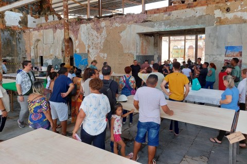 Revitalização do Complexo Booth Line, no Centro de Manaus, inicia com ocupação de feirantes